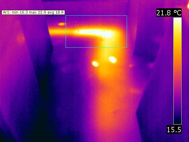 Water Leaks Under Floor Heating Pipework Ti Thermal Imaging Ltd