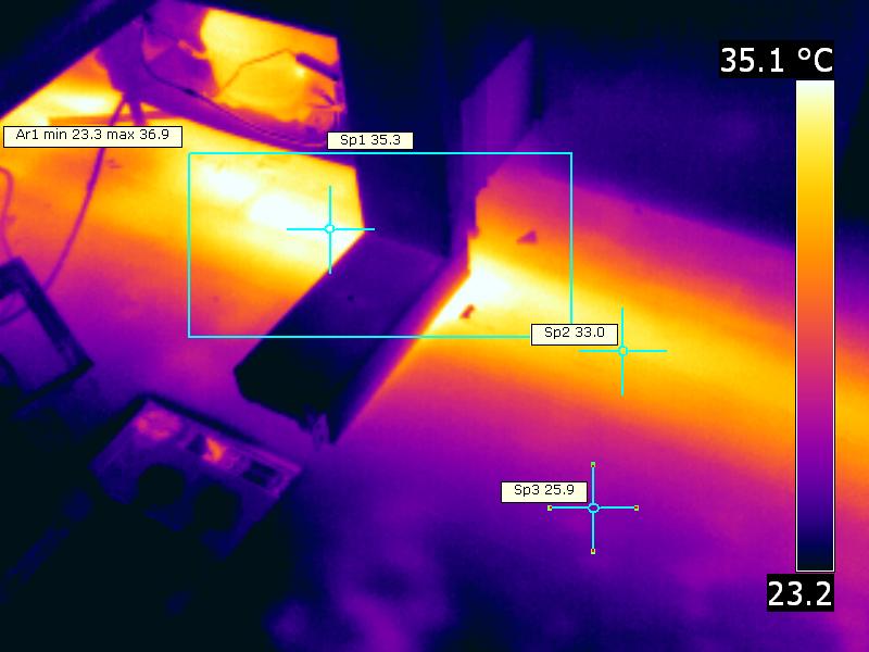 Water Leaks Under Floor Heating Pipework - Ti Thermal Imaging LTD